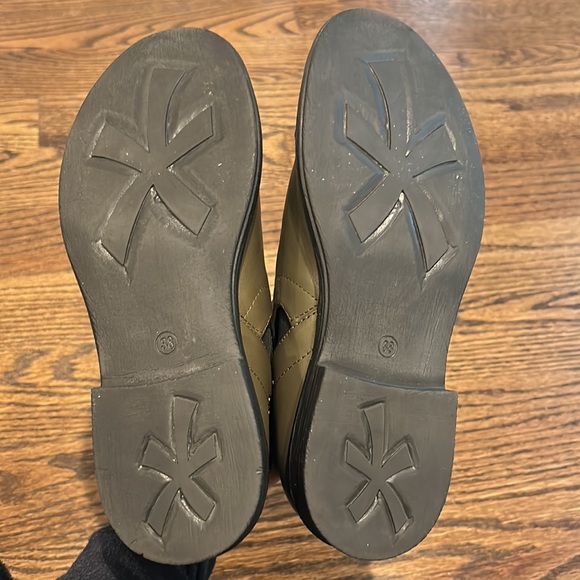 ATTILIO GIUSTI LEOMBRUNI AGL booties in army green. Size 38 - Picture 7 of 7